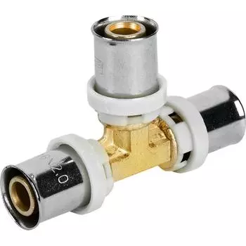 Тройник Aquabeam 16x16x16 мм латунь ABP.203.Y.001616