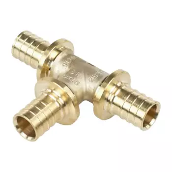 Тройник Рехау 25x25x25 мм латунь