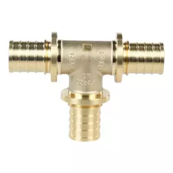 Тройник Рехау 32x32x32 мм латунь