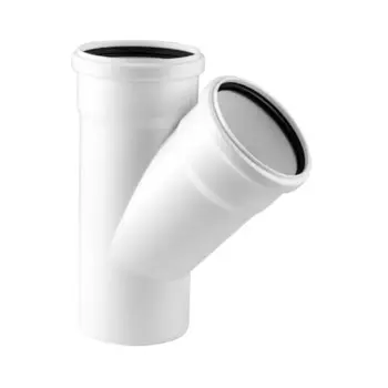 Тройник RTP Elite МК МПП 50x50/45° мм