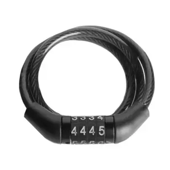 Замок тросовый Fuaro PD-0665-CODE 8 мм 65 см