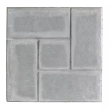 Тротуарная плитка Калифорния 300x300x27 мм серый