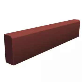 Тротуарный бордюр 1000x200x80 мм коричневый