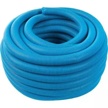 Труба гофрированная Ø32 мм 30 м цвет синий