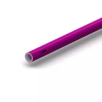 Труба из сшитого полиэтилена для отопления Рехау Pink PE-Xa EVOH 32x4.4 мм PN10 1 м на отрез бухта 50 м розовая