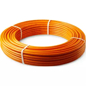 Труба полиэтиленовая для отопления Pro Aqua PE-RT EVOH 16x2.0 мм PN8 1 м на отрез бухта 200 м оранжевая