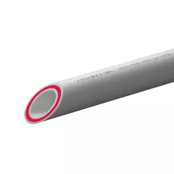 Труба полипропиленовая Политэк армированная стекловолокном 50x6.9 мм PN 20 4 м