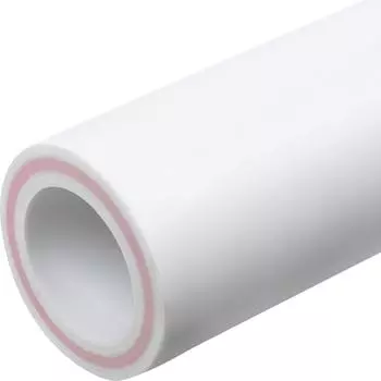 Труба полипропиленовая Политэк армированная стекловолокном 50x8.3 мм SDR 6 PN 20 2 м