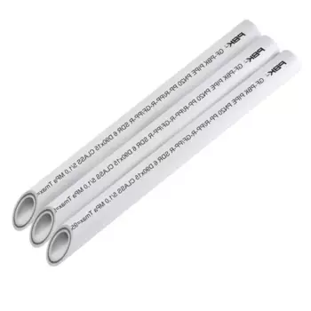 Труба полипропиленовая РВК армированная стекловолокном 90x15.0 мм SDR 6 PN 25 2 м