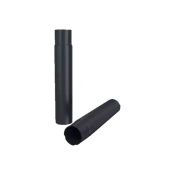 Труба соединительная 90 мм темно-серый