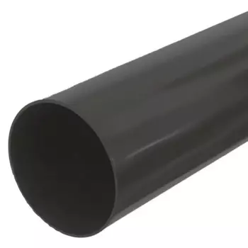 Труба водосточная Dacha 80 мм 2 м цвет серый