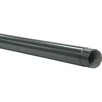 Труба водосточная GL PE 90 мм 2 м RAL7024 серый