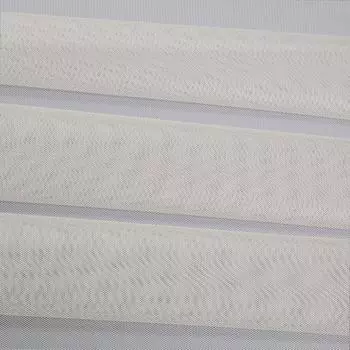 Тюль 1 м/п Французская сетка с утяжелителем 310 см цвет крем