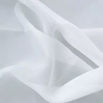 Тюль 1 м/п креп 290 см цвет белый
