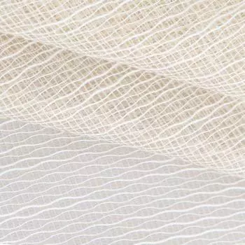 Тюль 1 м/п Однотонный 36009 сетка фэнтези 295 см цвет шампань