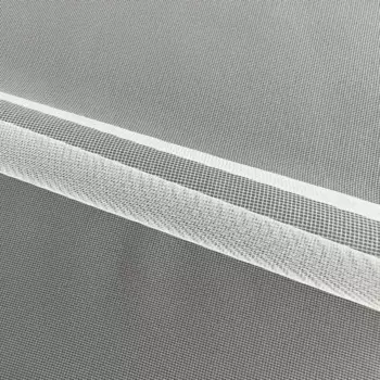 Тюль 1 м/п с утяжелителем 295 см цвет белый