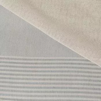 Тюль 1 м/п Сетка с мережкой 300 см цвет бежевый