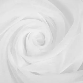 Тюль 1 п/м 300 см батист однотон цвет белый