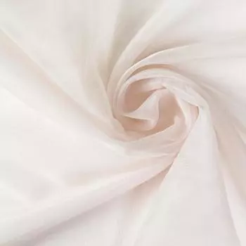 Тюль 1 п/м сетка с блестками цвет чайная роза