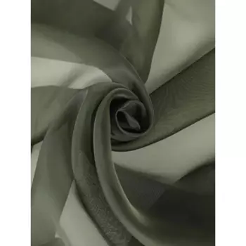 Тюль 1 п/м Вуаль 295 см цвет хаки