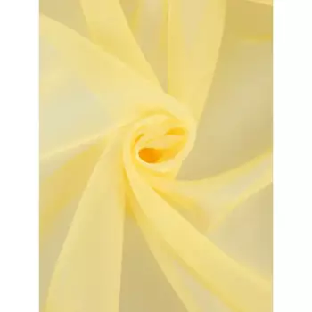 Тюль 1 п/м Вуаль 295 см цвет желтый
