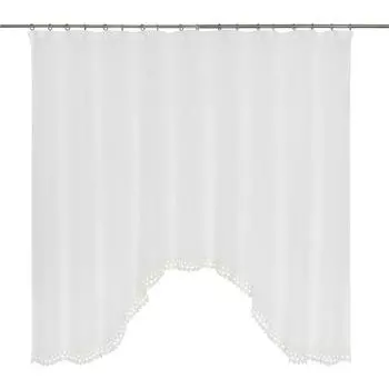 Тюль-арка на ленте «Harmony» 250х180 см полиэстер цвет экрю