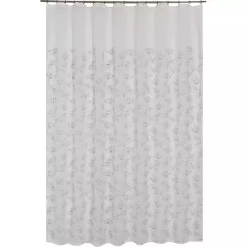 Тюль Эшли 250x260 белый лента