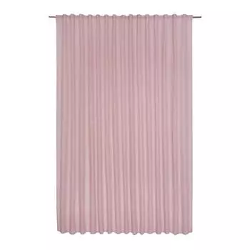 Тюль на ленте «Abby Kiss», 300х280 см, однотон, цвет розовый