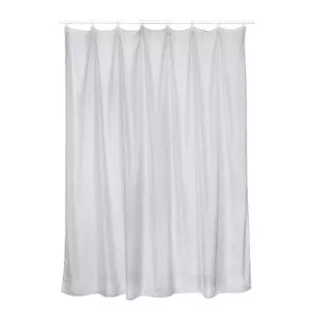 Тюль на ленте Accra 250x260 см цвет серый