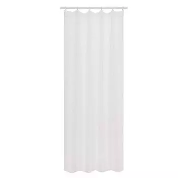 Тюль на ленте Giorgina, 250х260 см, цветы, цвет белый