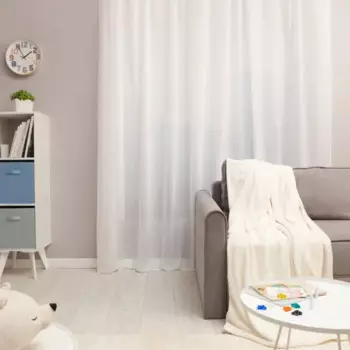 Тюль на ленте Inspire Daniel 300x280 см цвет белый