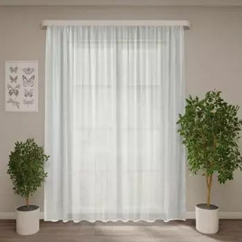 Тюль на ленте Kreaforta Softy 300x260 см цвет кремовый