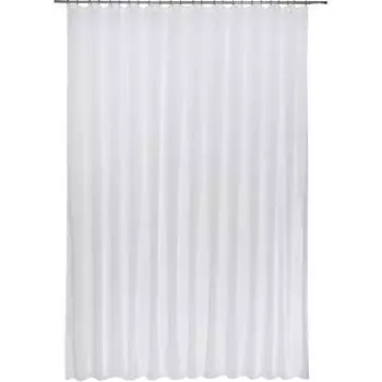 Тюль на ленте «Лён», 400х300 см, цвет белый