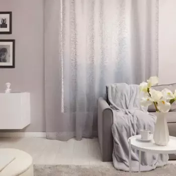 Тюль на ленте Inspire Osaki 300x280 см цвет светло-серый Granit 5