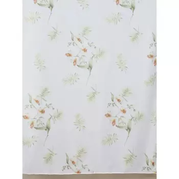 Тюль на отрез Цветы 1 м/п 280 см цвет желтый