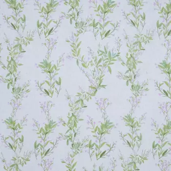 Тюль на отрез Цветы 1 м/п 280 см цвет зеленый