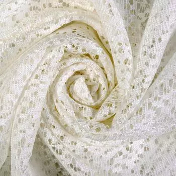 Тюль «Сетка» 280 см молочный