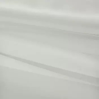 Тюль вуаль 1 п/м с утяжелителем 325 см цвет молочный