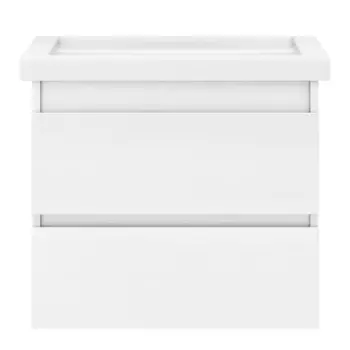 Тумба для ванной Vigo Matteo подвесная белая под раковину Фостер 70 см