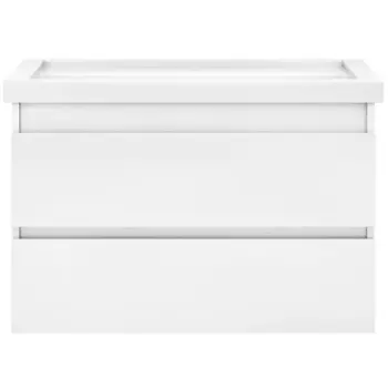 Тумба для ванной Vigo Matteo подвесная белая под раковину Фостер 80 см