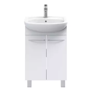 Тумба Краков 60x79 см ДСП цвет белый