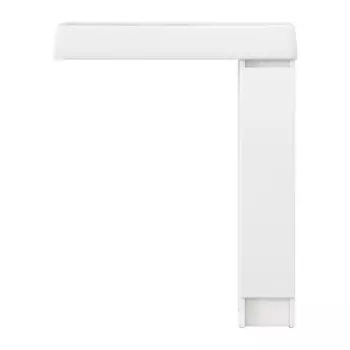 Тумба для стиральной машины Терни Konsensa напольная 18 см под раковину 80 см цвет белый
