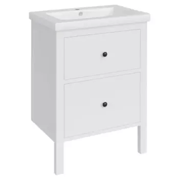 Тумба под раковину напольная АСБ-Мебель Сведен 60-2.0 Como 60 см цвет белый
