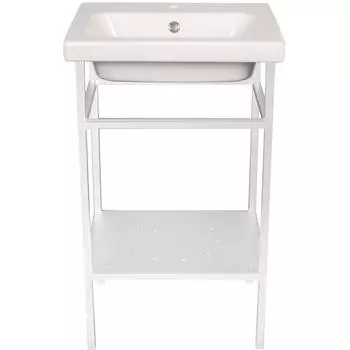 Опора для раковины напольная Март Ferro 60 см цвет белый