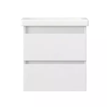 Тумба под раковину в ванную комнату Vigo Matteo подвесная 50 см цвет белый