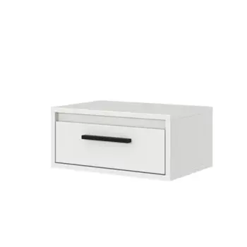 Тумба прикроватная подвесная Лион 45х20х30 см ЛДСП цвет белый