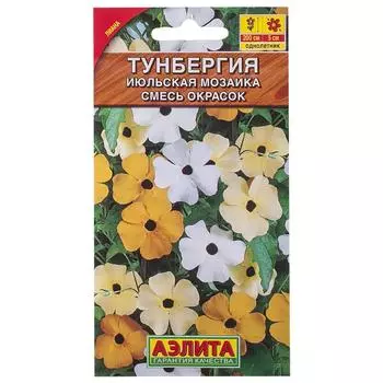 Тунбергия «Июльская мозаика» смесь окрасок