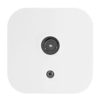 Розетка TV (телевизионная) - Legrand Quteo - "звезда" IP20 накладной монтаж - белый