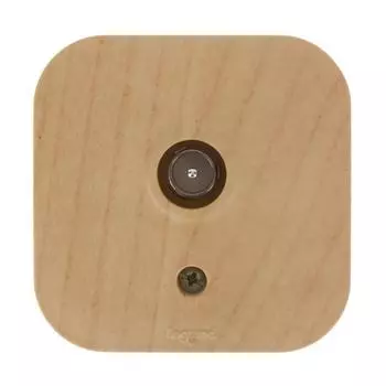 ТВ-розетка накладная Legrand Quteo звезда, цвет дерево