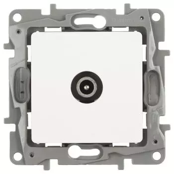 Розетка TV (телевизионная) - Legrand Etika - оконечная - белый